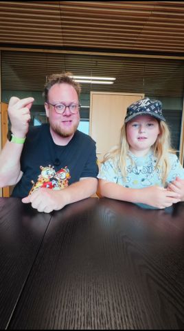 Ostereje-challenge med Tilde 🤠🧀🍤 #girafpingvin #challenge #dansk